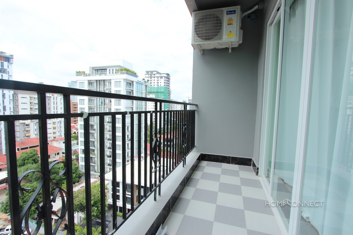 Modern Serviced Studio Apartment for Rent in BKK1 | Phnom Penh Real Estate