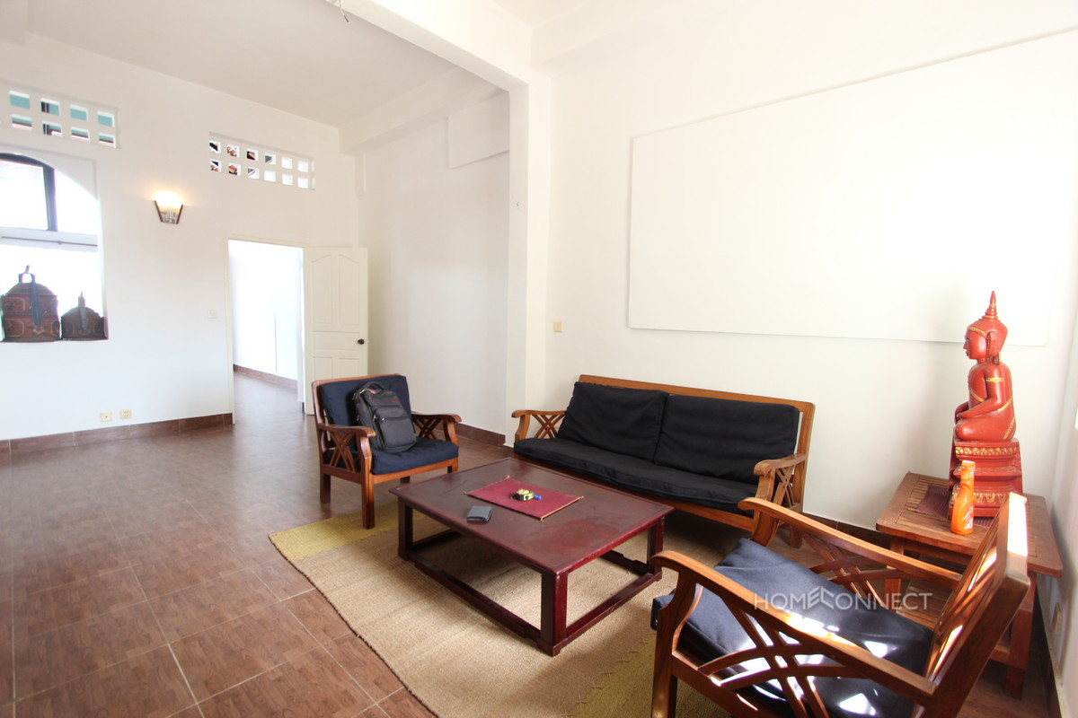 Private Rooftop Two Bedroom Apartment For Rent Near Riverside | Phnom Penh Real Estate