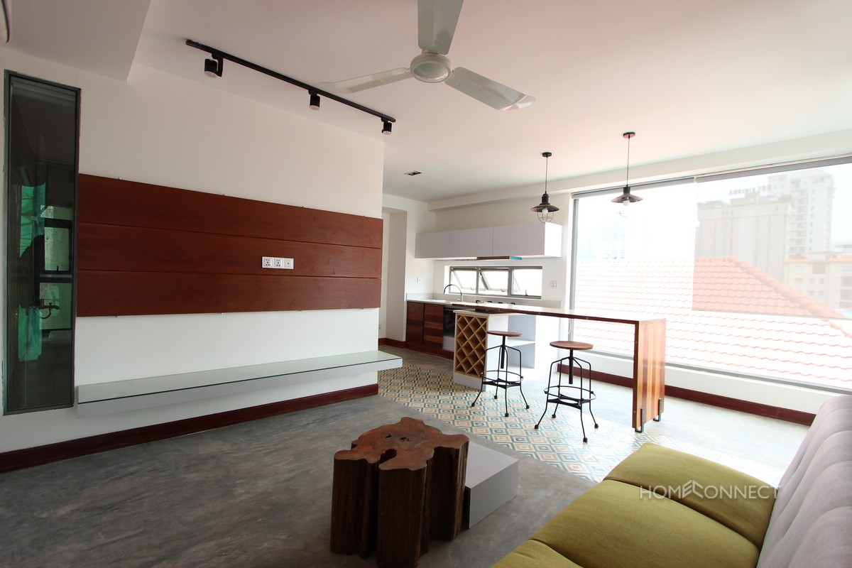 Contemporary 1 Bedroom Apartment For Rent in The Heart of BKK1 | Phnom Penh Real Estate