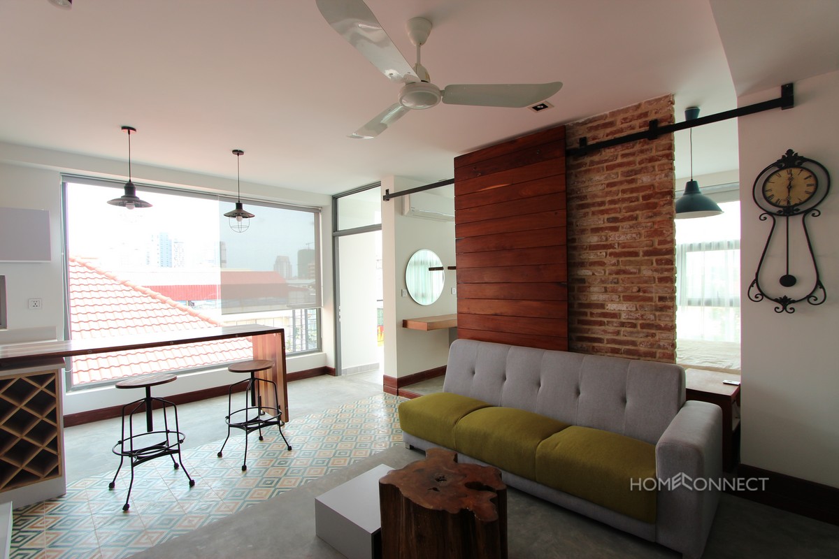 Contemporary 1 Bedroom Apartment For Rent in The Heart of BKK1 | Phnom Penh Real Estate