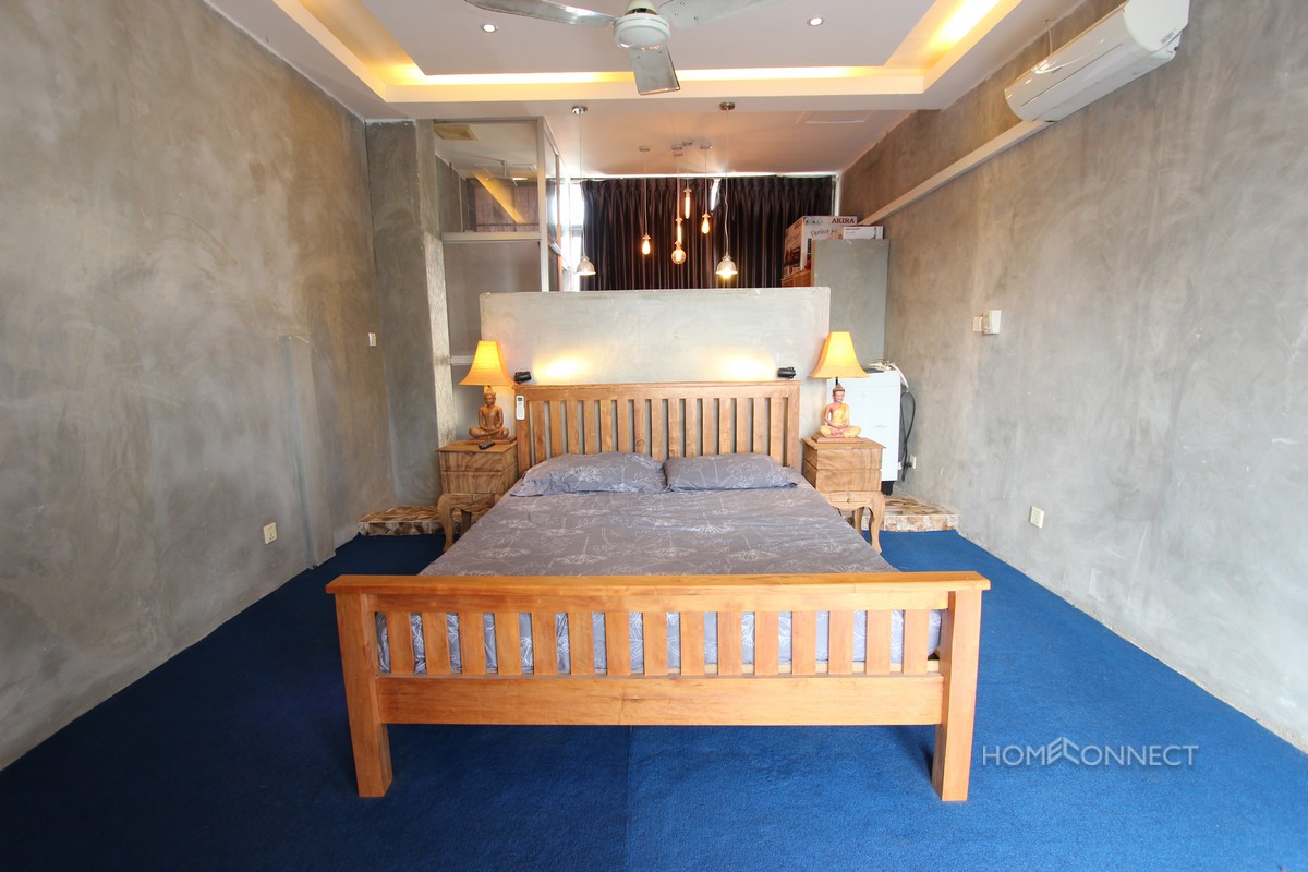 Large Terrace 1 Bedroom Apartment Near Russian Market | Phnom Penh Real Estate