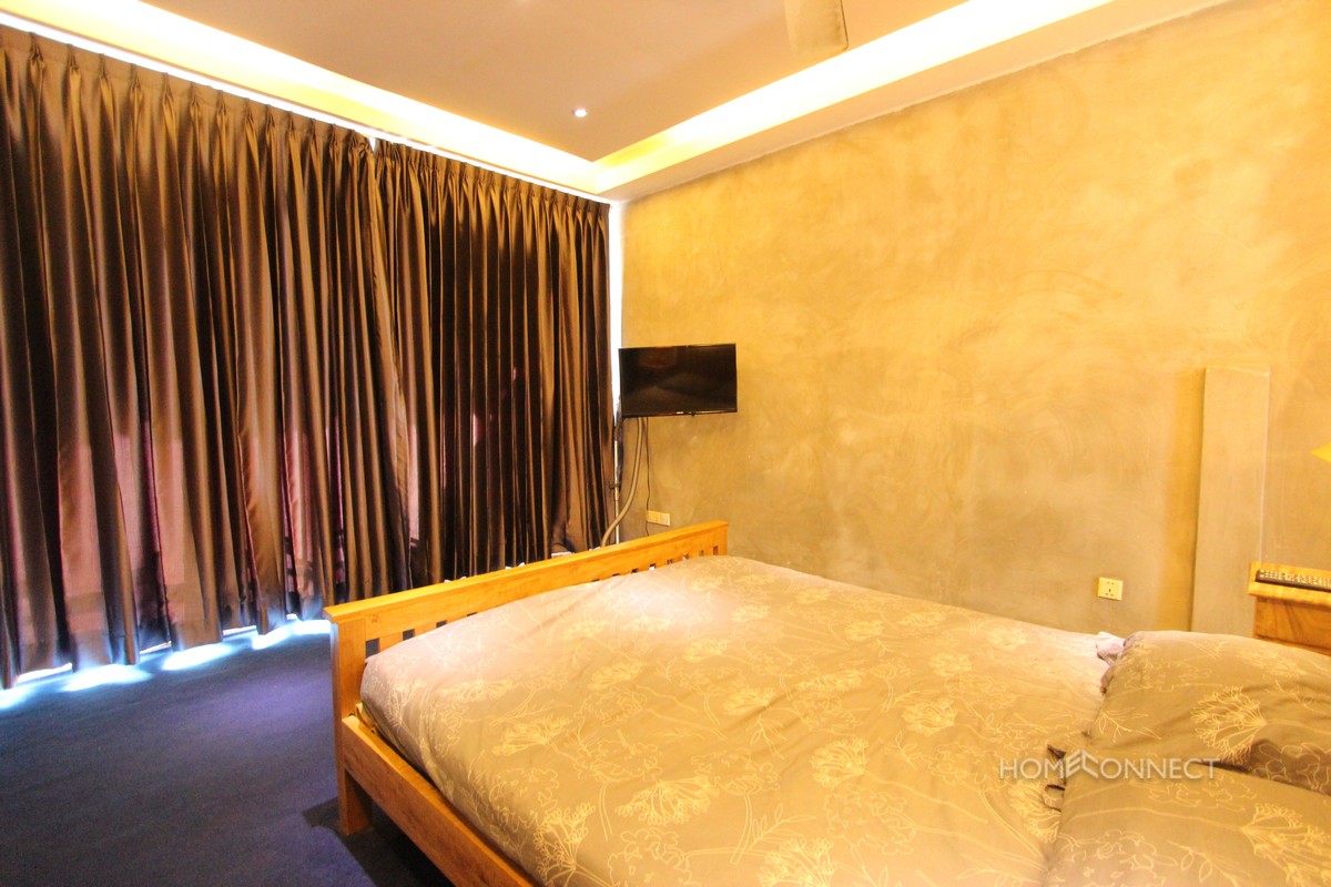 Large Terrace 1 Bedroom Apartment Near Russian Market | Phnom Penh Real Estate