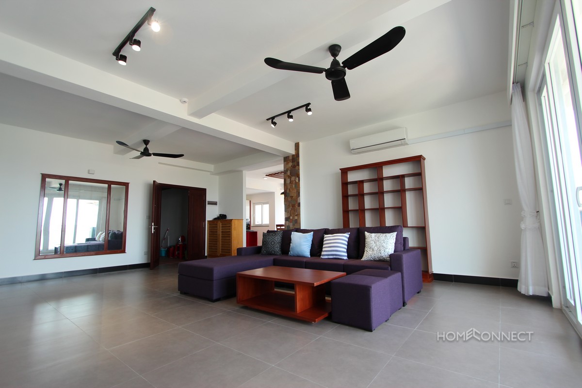 Modern 3 Bedroom Apartment in South Tonle Bassac | Phnom Penh Real Estate