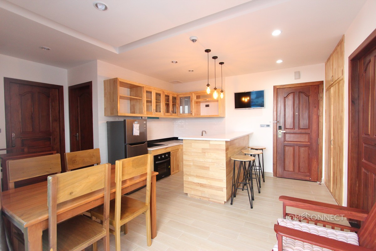 Modern 2 Bedroom Serviced Apartment Close to Russian Market | Phnom Penh Real Estate.