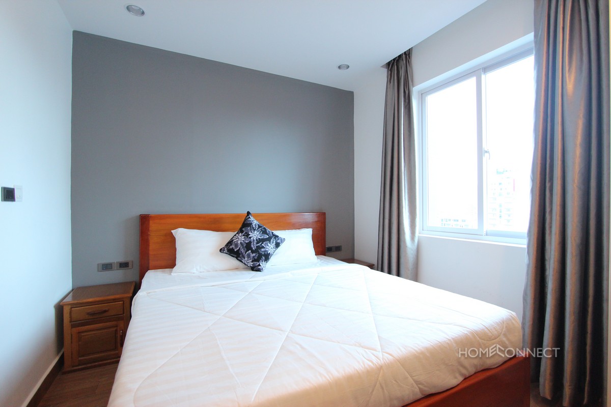 Modern 2 Bedroom Serviced Apartment Close to Russian Market | Phnom Penh Real Estate.