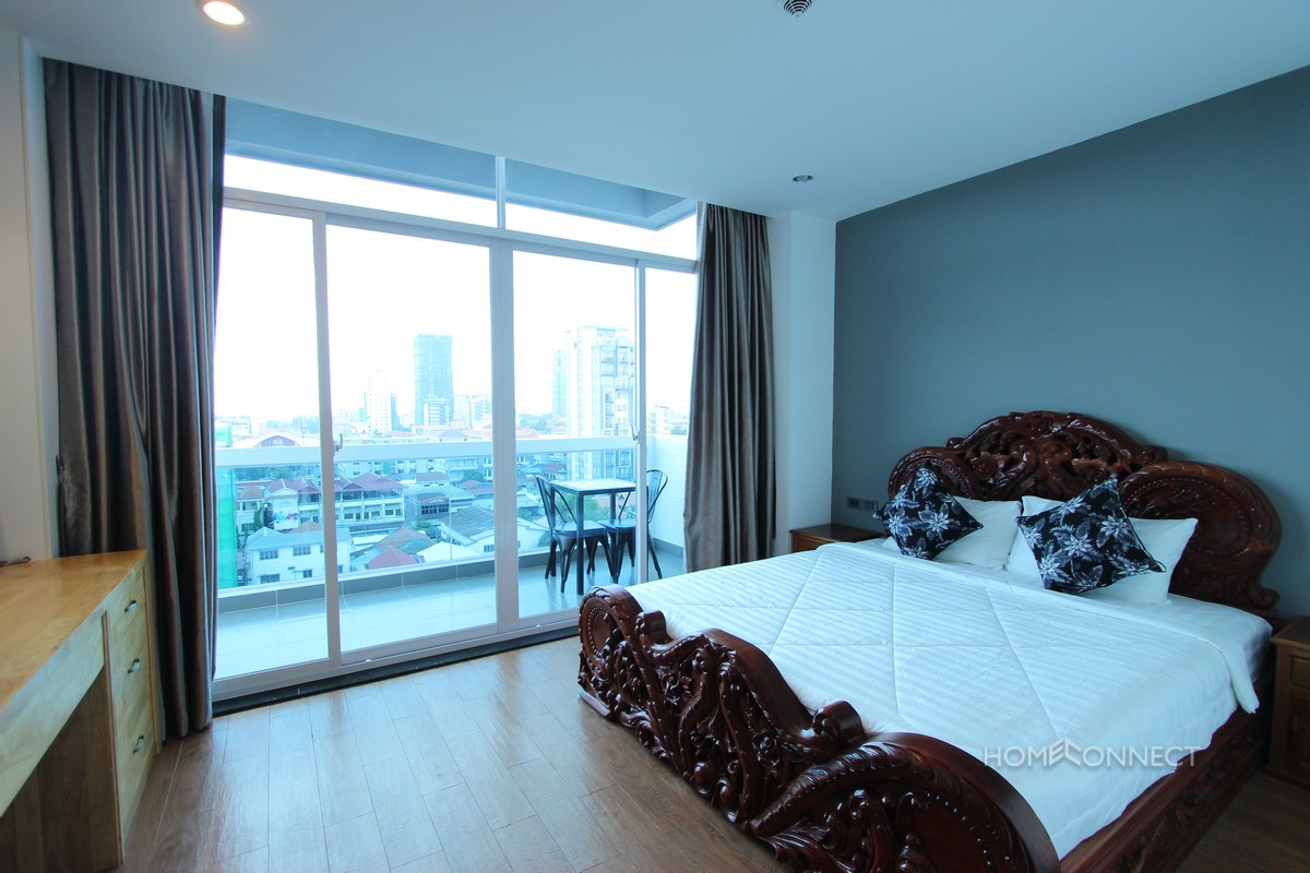 Modern 2 Bedroom Serviced Apartment Close to Russian Market | Phnom Penh Real Estate.