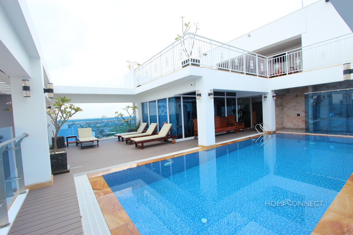 Modern 3 Bedroom Serviced Apartment Close to Russian Market | Phnom Penh Real Estate.