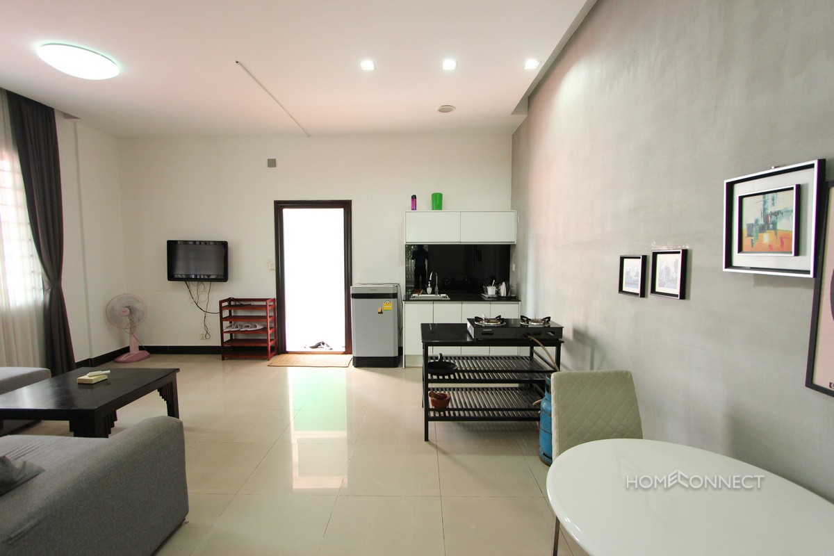 Central 1 Bedroom Apartment in BKK1 | Phnom Penh Real Estate