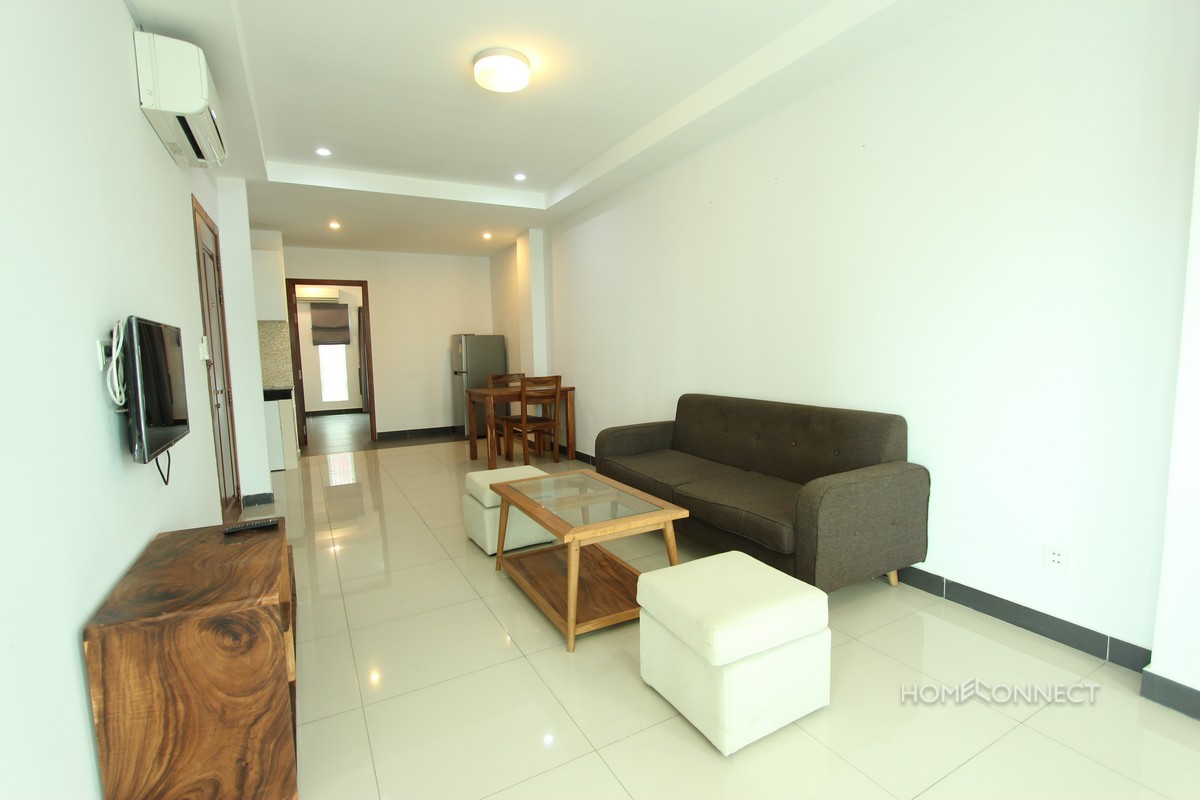 Bright 1 Bedroom Modern Apartment in BKK3 | Phnom Penh Real Estate